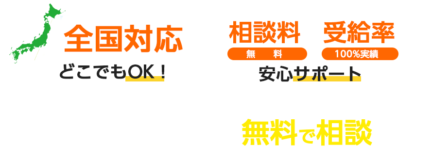 生活保護申請・受給、住居までトータルサポートします！